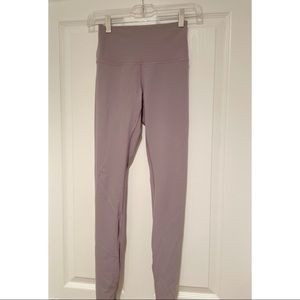 Lululemon Wunder Under Light Purple Leggings